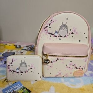 Totoro backpack & wallet